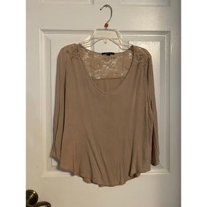 Charlotte Russe top w/ lace on the back